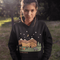 Inspired by moonlit nights and the untamed call of the wilderness, the Howling Wolf Camping Hoodie captures the raw beauty of life outdoors.