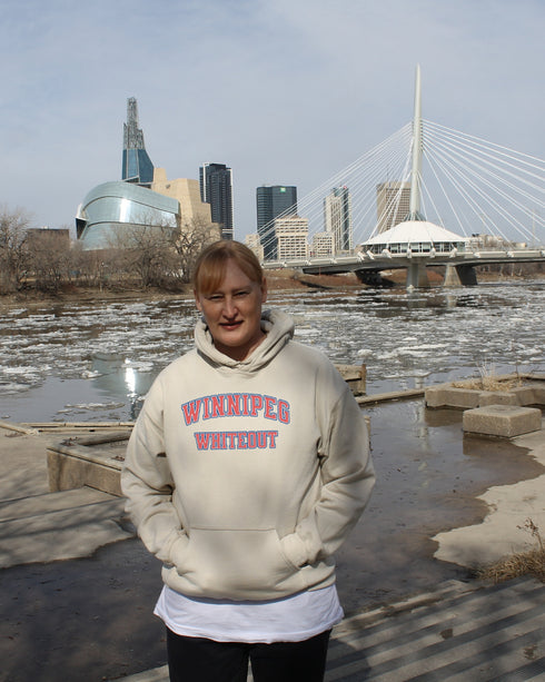 Winnipeg Whiteout Hoodie Sand / S - C & Win Sports