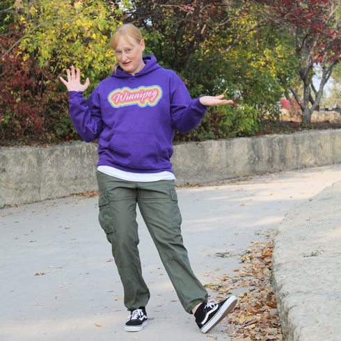 C & Win Sports Winnipeg Retro Hoodie - C & Win Sports