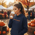 If pumpkin spice runs through your veins and crunchy leaves are your love language — this hoodie was made for you.