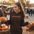 If pumpkin spice runs through your veins and crunchy leaves are your love language — this hoodie was made for you.