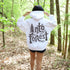 Step into nature with style and comfort with the Into the Forest hoodie, featuring a stunning tree branch font design.