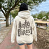 Step into nature with style and comfort with the Into the Forest hoodie, featuring a stunning tree branch font design.