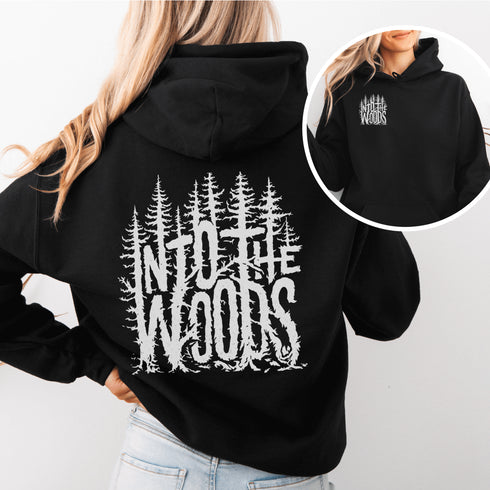 Embrace your inner wanderer with the Into The Woods hoodie, designed for those who hear the call of the wild.