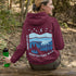 Keep Nature Wild Hoodie-Bear-Blue