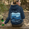 Keep Nature Wild Hoodie-Bear-Blue