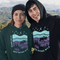 Featuring a minimalist moose design inspired by Canada’s untamed landscapes, this hoodie captures the simple joy of being present in nature.