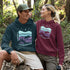 Featuring a minimalist moose design inspired by Canada’s untamed landscapes, this hoodie captures the simple joy of being present in nature.