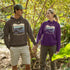 Featuring a moose design paired with a nature-inspired landscape, this hoodie reflects the beauty of Canada’s wild spaces and the importance of protecting them.