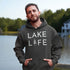 Embrace the serene vibes of lakeside living with our exclusive "Lake Life" hoodie. Designed for those who find their peace by the water, this hoodie combines comfort with a statement of tranquility.