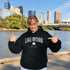 Lake Ontario EST 1641 Canadian hoodie with maple leaf and vintage collegiate lettering