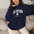 Lake Ontario EST 1641 Canadian hoodie with maple leaf and vintage collegiate lettering