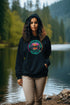 Ever wish you could bottle up the magic of a Whiteshell sunset without the threat of a mosquito swarm? Now you can! With this cozy hoodie featuring a stunning lake view from the heart of Manitoba’s Whiteshell, you’ll be wrapped in nature’s beauty while staying warm and bug-free.