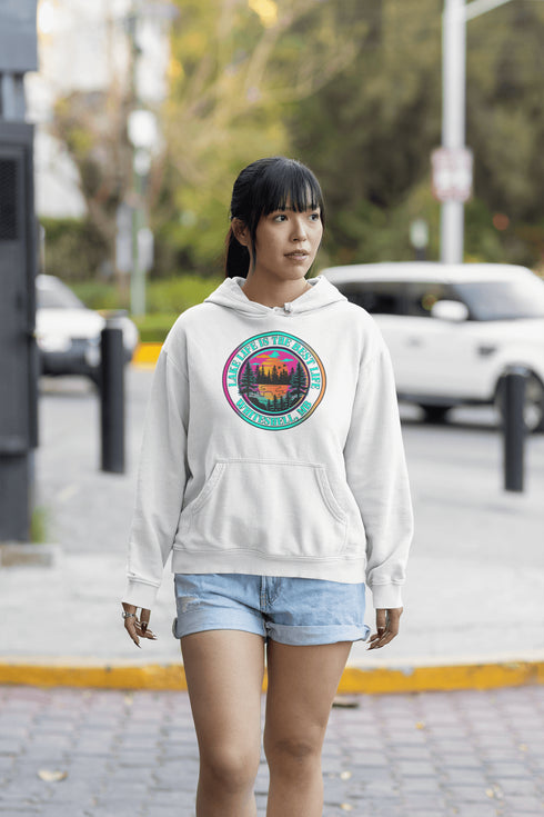 Ever wish you could bottle up the magic of a Whiteshell sunset without the threat of a mosquito swarm? Now you can! With this cozy hoodie featuring a stunning lake view from the heart of Manitoba’s Whiteshell, you’ll be wrapped in nature’s beauty while staying warm and bug-free.