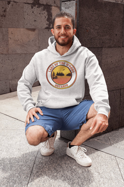 This hoodie brings you those epic Ontario sunsets without the risk of getting splashed by a rogue fish or tangled in a fishing line.