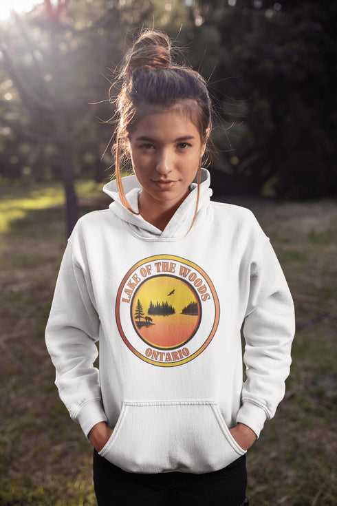 This hoodie brings you those epic Ontario sunsets without the risk of getting splashed by a rogue fish or tangled in a fishing line.