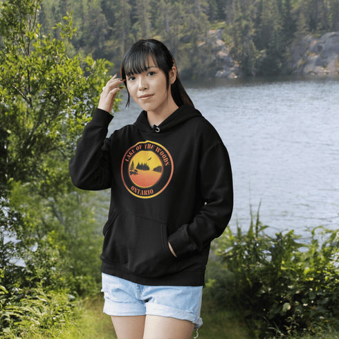 This hoodie brings you those epic Ontario sunsets without the risk of getting splashed by a rogue fish or tangled in a fishing line.