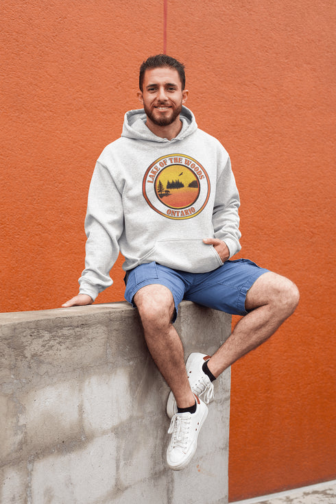 This hoodie brings you those epic Ontario sunsets without the risk of getting splashed by a rogue fish or tangled in a fishing line.