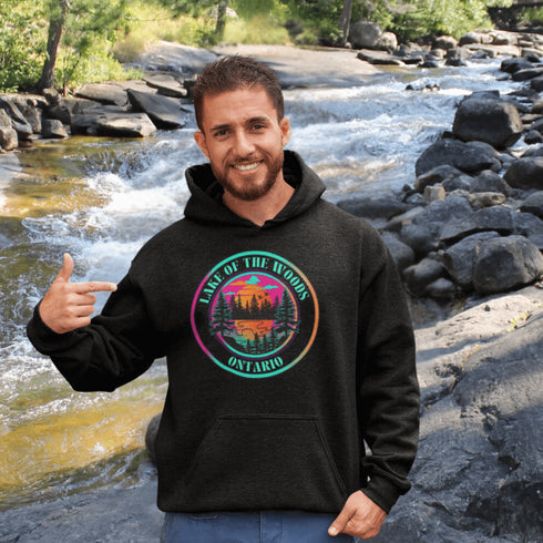 Lake Hoodie-Lake Of The Woods-Blue