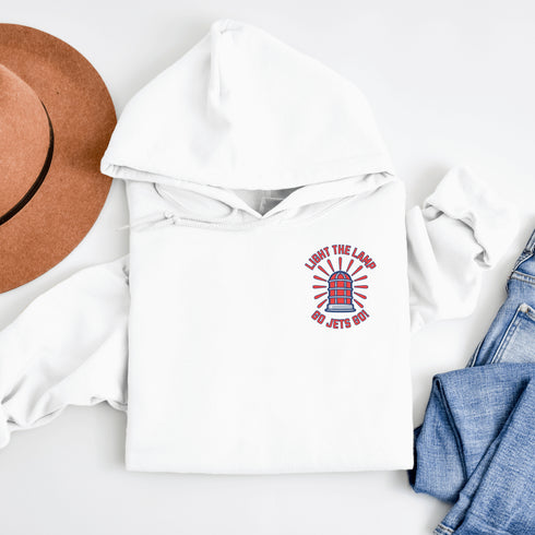 Light the Lamp – Go Jets Go! Hoodie🔥 Because when that red light flashes, it's party time in the 'Peg. 🔥