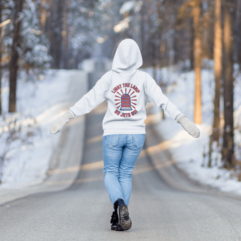 Light the Lamp – Go Jets Go! Hoodie🔥 Because when that red light flashes, it's party time in the 'Peg. 🔥