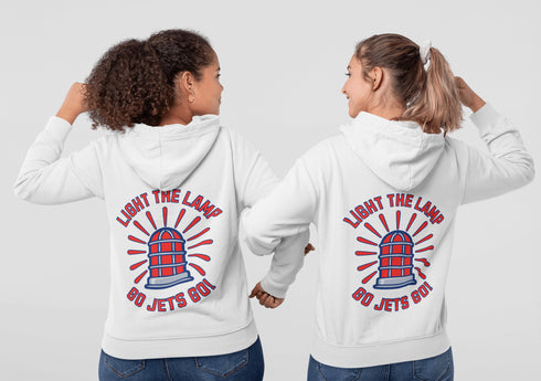 Light the Lamp – Go Jets Go! Hoodie🔥 Because when that red light flashes, it's party time in the 'Peg. 🔥