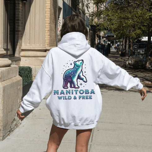 Embrace the wild beauty of Manitoba with the Manitoba - Wild & Free hoodie, designed for those who carry the spirit of the north.