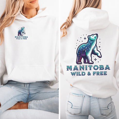 Embrace the wild beauty of Manitoba with the Manitoba - Wild & Free hoodie, designed for those who carry the spirit of the north.