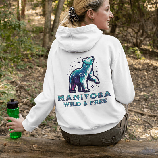 Embrace the wild beauty of Manitoba with the Manitoba - Wild & Free hoodie, designed for those who carry the spirit of the north.