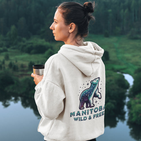 Embrace the wild beauty of Manitoba with the Manitoba - Wild & Free hoodie, designed for those who carry the spirit of the north.