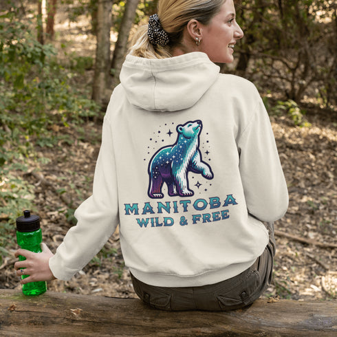 Embrace the wild beauty of Manitoba with the Manitoba - Wild & Free hoodie, designed for those who carry the spirit of the north.