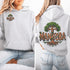 Celebrate the natural beauty of Manitoba with this unique hoodie featuring "Manitoba" written in a stunning tree-inspired font.