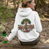Celebrate the natural beauty of Manitoba with this unique hoodie featuring "Manitoba" written in a stunning tree-inspired font.