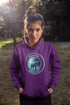 This hoodie brings the beauty of Manitoba’s north right to your wardrobe, featuring a fearless polar bear under the glow of the Northern Lights. With the bold Manitoba - Wild & Free slogan, you’ll feel the spirit of the tundra while staying wrapped in cozy warmth.