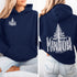 Celebrate the wild spirit of Manitoba with this eye-catching hoodie featuring "Manitoba" written in a unique tree branch font.