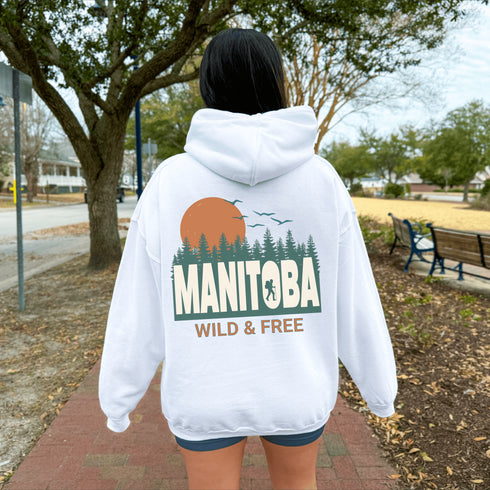 This one-of-a-kind design features a stunning forest scene that captures the essence of Manitoba’s untamed beauty.