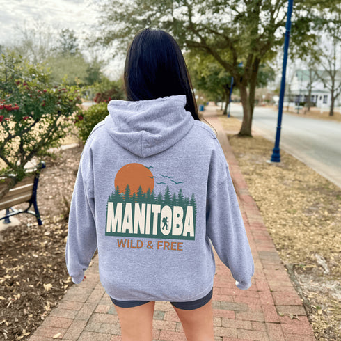 This one-of-a-kind design features a stunning forest scene that captures the essence of Manitoba’s untamed beauty.