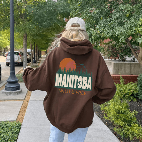 This one-of-a-kind design features a stunning forest scene that captures the essence of Manitoba’s untamed beauty.