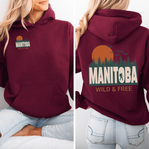 This one-of-a-kind design features a stunning forest scene that captures the essence of Manitoba’s untamed beauty.