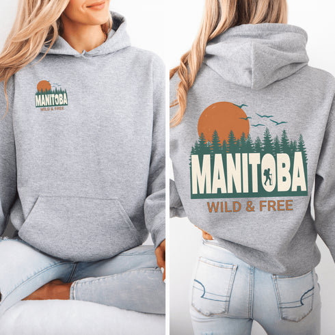 This one-of-a-kind design features a stunning forest scene that captures the essence of Manitoba’s untamed beauty.