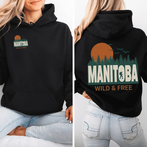 This one-of-a-kind design features a stunning forest scene that captures the essence of Manitoba’s untamed beauty.