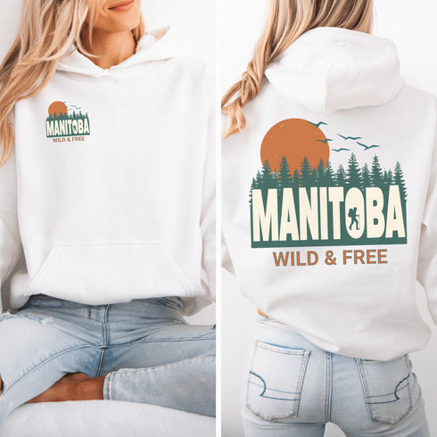 This one-of-a-kind design features a stunning forest scene that captures the essence of Manitoba’s untamed beauty.