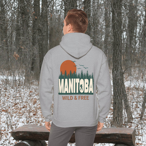 This one-of-a-kind design features a stunning forest scene that captures the essence of Manitoba’s untamed beauty.