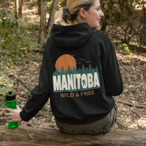 This one-of-a-kind design features a stunning forest scene that captures the essence of Manitoba’s untamed beauty.