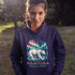 Featuring a majestic polar bear set against the breathtaking backdrop of the northern lights, this hoodie celebrates the spirit of Manitoba’s wild landscapes.