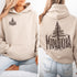 Show your love for Manitoba’s natural beauty with this cozy and stylish hoodie featuring “Manitoba” in a beautifully crafted tree branch font.