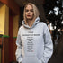 Celebrate Canada's most iconic foods with the Official Canadian Food Groups Hoodie featuring butter tarts, poutine, ketchup chips, maple syrup and more. A cozy funny Canadian hoodie perfect for proud Canadians, food lovers, and unique Canada gifts.