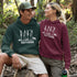 The Forest Friends Hoodie features a woodland scene starring the ultimate wilderness squad: a moose, bear, and a deer.