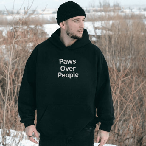 This cozy embroidered gem is perfect for those who would rather hang out with a wagging tail or a purring fluffball than deal with… well, humans.