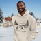 Nostalgic small town hockey hoodie inspired by pond hockey and community rink nights. Cozy fleece sweatshirt perfect for hockey moms and winter rink life.